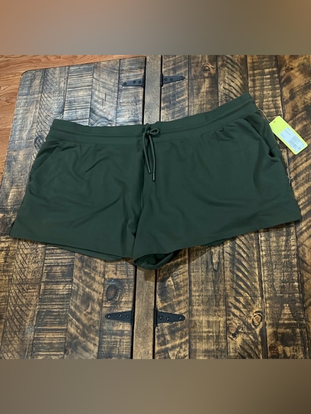 Target Olive Green French Terry Shorts size 3X